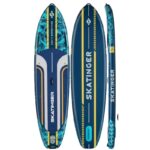 Сапборд Skatinger Leafy Expedition Blue Base