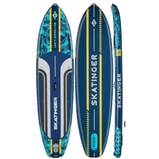 Сапборд Skatinger Leafy Expedition Blue Base