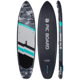 Сапборд Pic Board Camouflage Gray